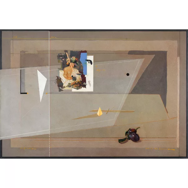 Andrea Vizzini — "Tavolo con oggetti".
