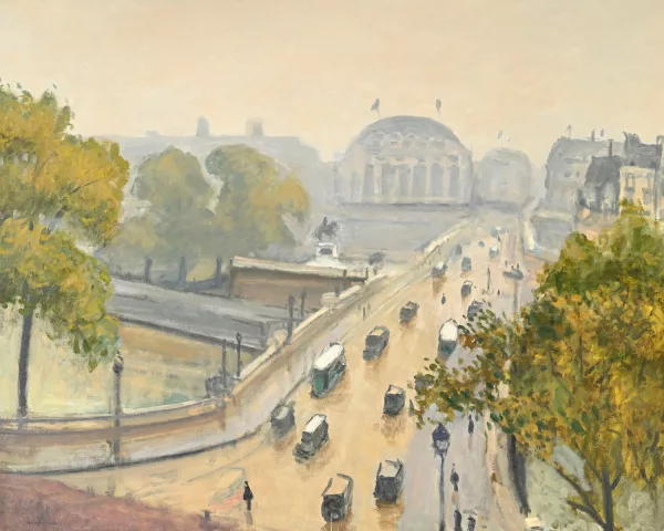 Albert Marquet — "Le Pont Neuf, Paris, Automne"
