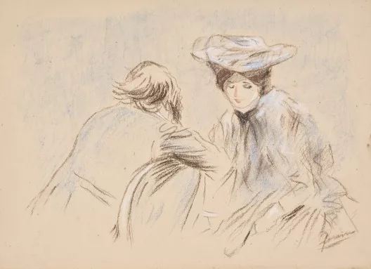 Jean-Louis Forain — La conversation