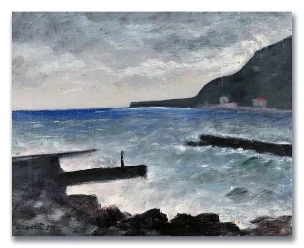 Carlo Carrà — Diano Marina, 1951