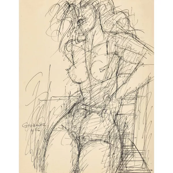 Marcel Gromaire — Femme nue.