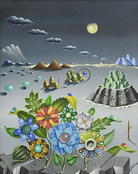 Georges Spiro — Fleurs nocturnes