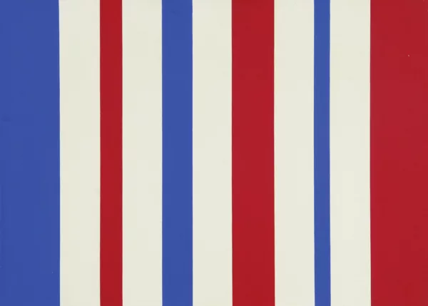 Andreas Brandt — Blau-Rot, 1971