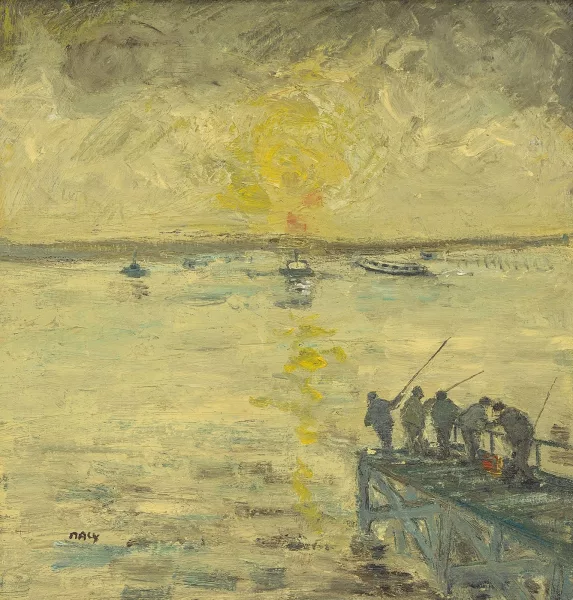 Michel Maly — Les pêcheurs à Venise