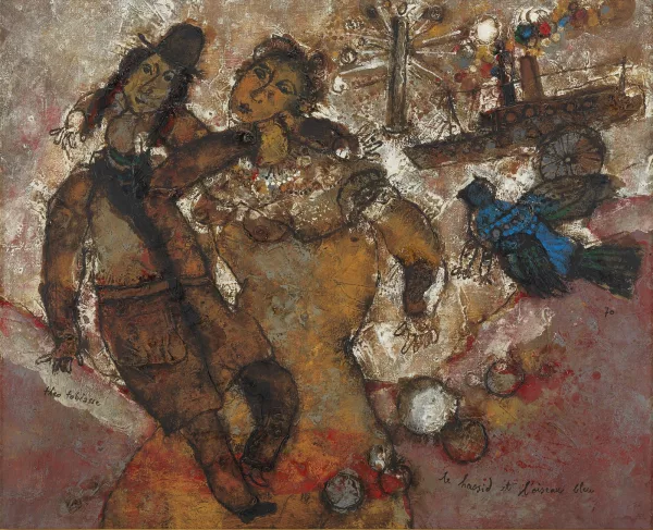 Théo Tobiasse — Le hassid et l'oiseau bleu