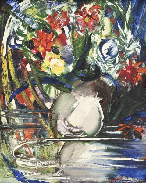 Jānis Tīdemanis — Nature morte au bouquet