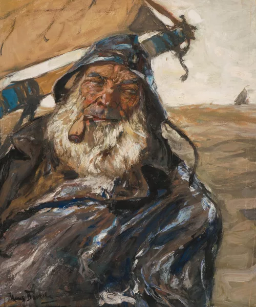 Hans von Bartels — Portrait eines Fischermanns