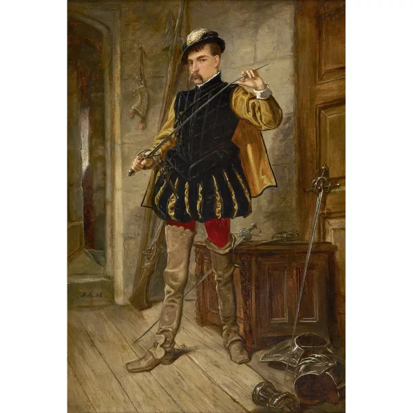 Ferdinand Roybet — Le mousquetaire.