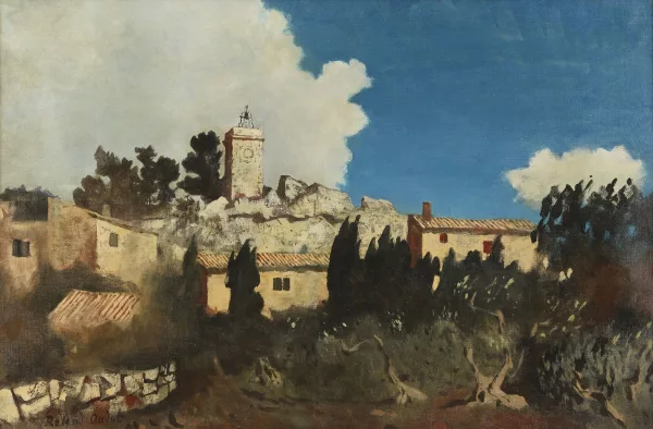 Roland Oudot — Le nuage d'orage à Eygalières