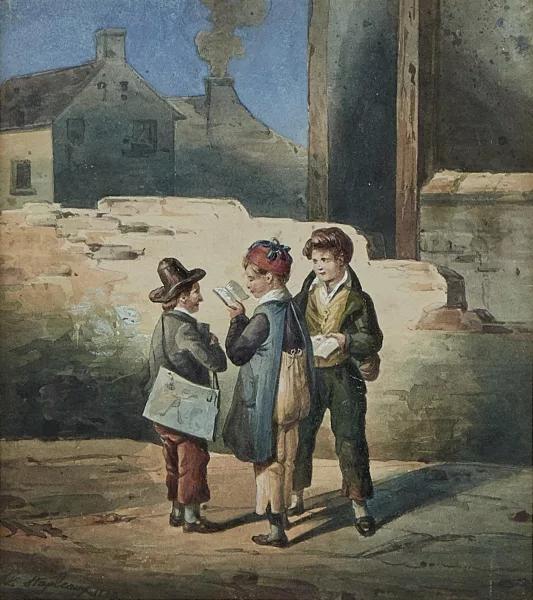 Michel Ghislain Stapleaux — Enfants des rues