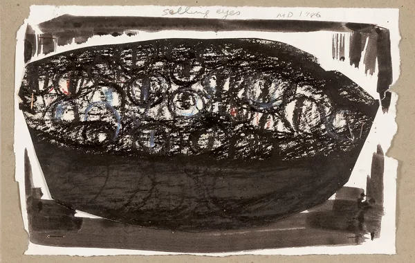 Marlene Dumas — Selling Eyes, 1986