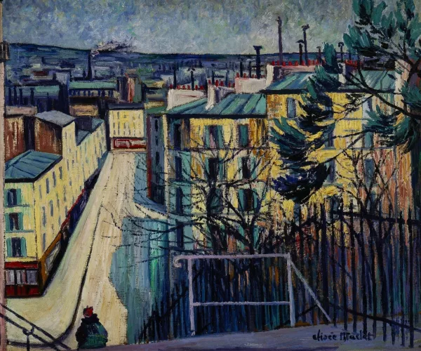 Élisée Maclet — Escalier rue Muller à Montmartre