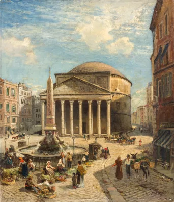 Heinrich Hiller — Pantheon, Rom