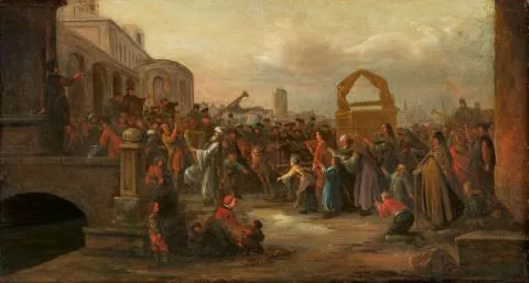 Jacob de Wet — Davids Einzug in Jerusalem mit der Bundeslade