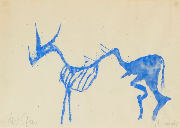 Miquel Barceló — Bov Blau