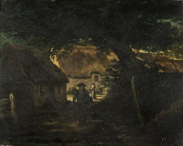 Jules Dupré — Cour de ferme