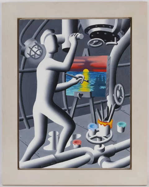 Mark Kostabi — Escape artist"