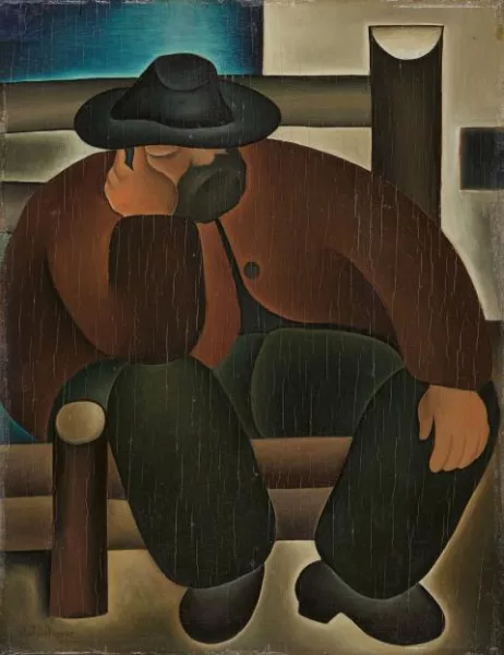 Eberhard Viegener — Schlafender Bauer