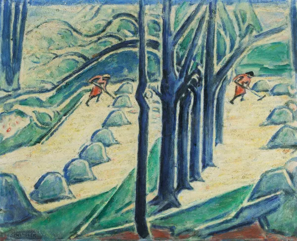 Theodor Schindler — Heuernte