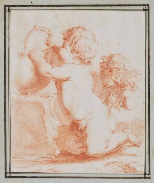 François Boucher — Nachfolger von François Boucher — Zwei betrunkene Putti