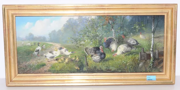 Julius Scheuerer — Gänse und Truthähne