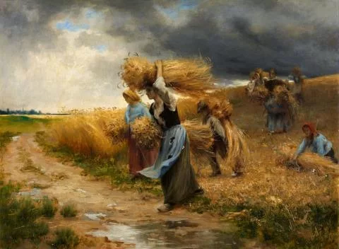 Georges Laugée — Frauen auf dem Felde