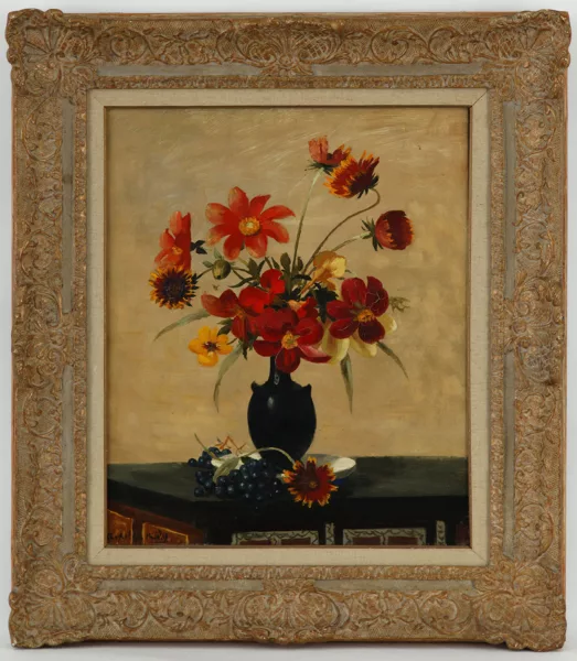 Roger Chapelain-Midy — Roger Chapelain-Midy (1904-1992), \\Bouquet\\, huile