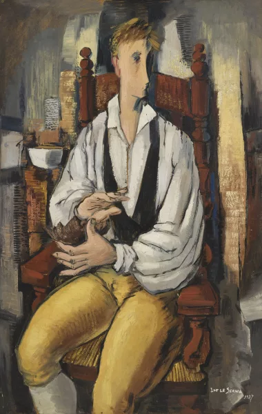 Ismael de la Serna — "Jeune garçon dans un fauteuil"