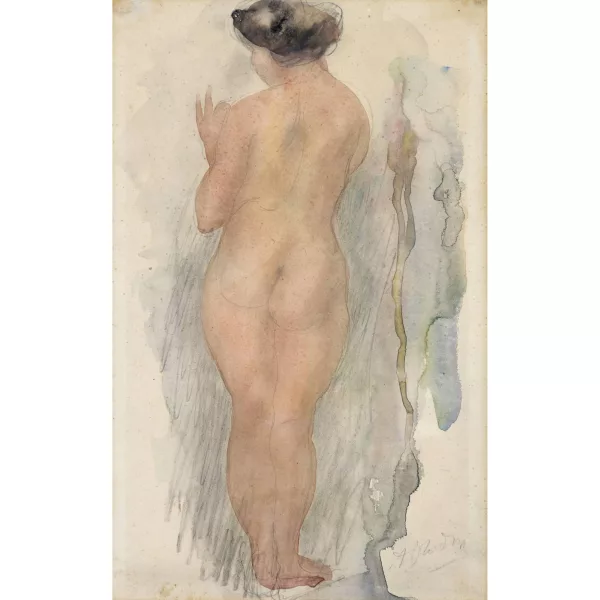 Auguste Rodin — Rückenakt