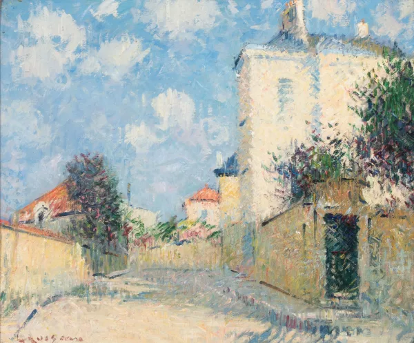 Gustave Loiseau — La maison de l'architecte, Pontoise