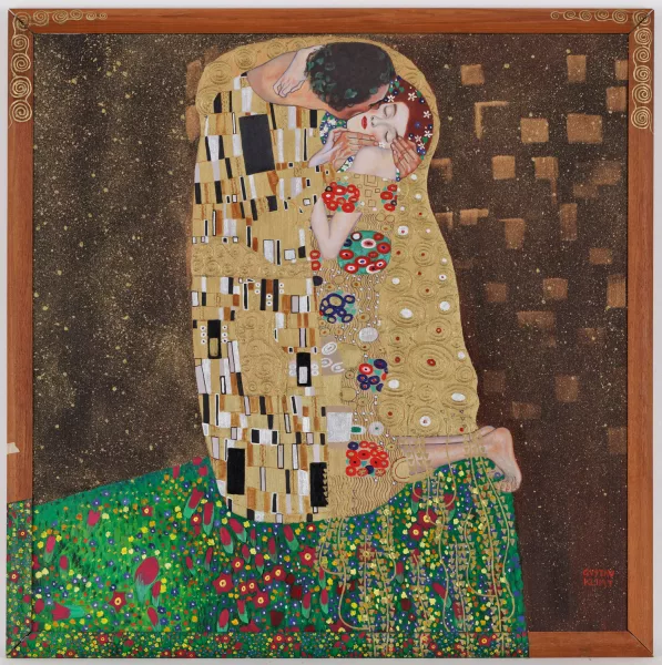 Gustav Klimt — Le baiser,