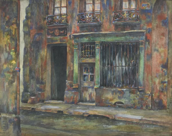 Ernest Laborde — La rue de la Colombe