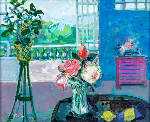 Gilles Gorriti — Intérieur bleu,