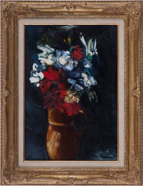 Maurice de Vlaminck — Bouquet bleu et rouge