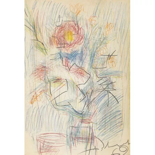 Anatoly Zverev — Nature morte aux fleurs
