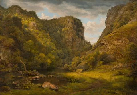 John Linnell — Englische Berglandschaft