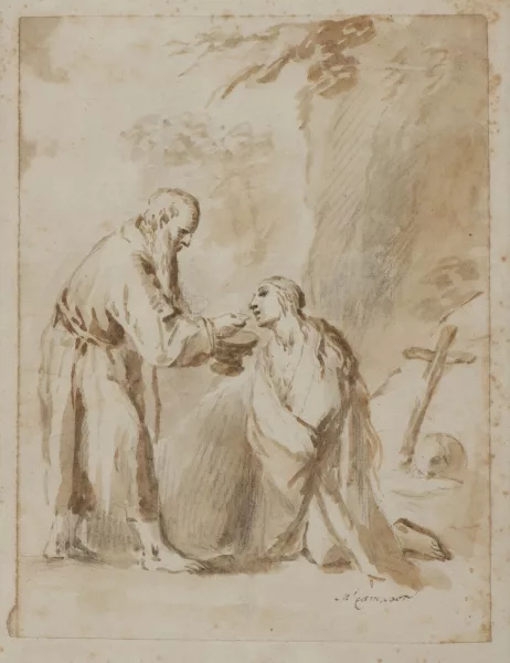 José Camarón y Boronat — D’après José Camarón BORONAT — Le Bon Samaritain
