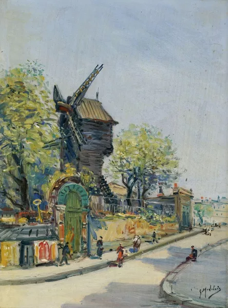Gustave Madelain — Le moulin de la Galette
