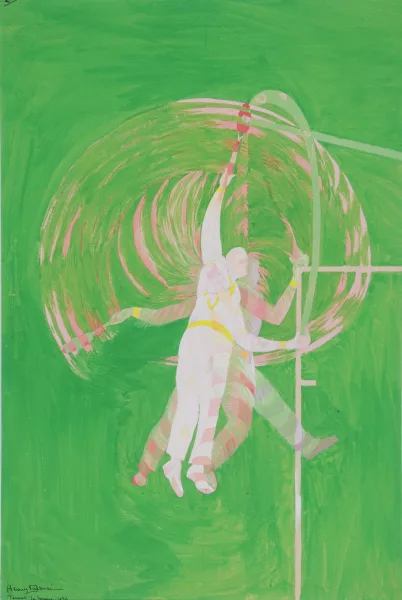 Henry Valensi — Tennis - Le service, 1930