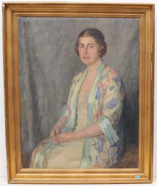 Malva Schalek — Damenportrait