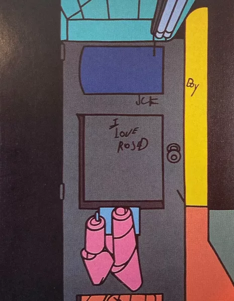 Valerio Adami — I Love Rose, 1970/71