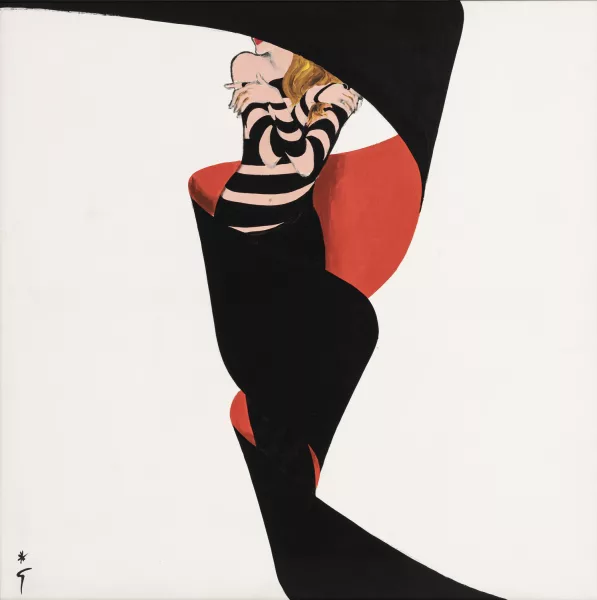 René Gruau — L'enroulade