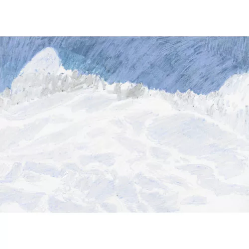 Piero Giunni — Paysage de montagne en hiver