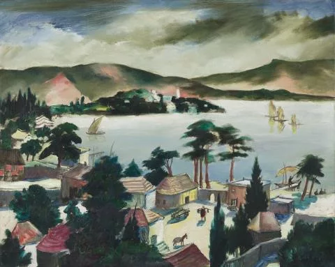 Franz Heckendorf — Mazedonische Küstenlandschaft