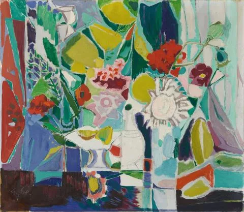Curth Georg Becker — Fleurs du Mal / Stilleben Schafgarbe