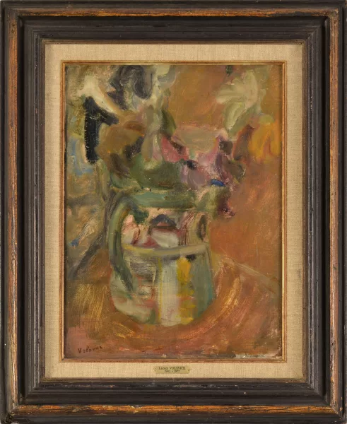 Lazar Volovick — Nature morte aux fleurs