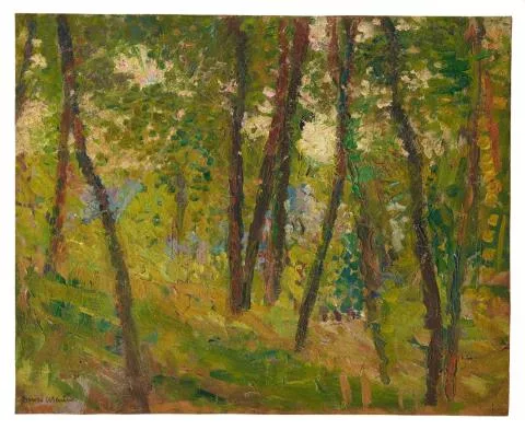 Henri Martin — Le sous-bois