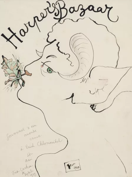 Jean Cocteau — Harper's Bazaar