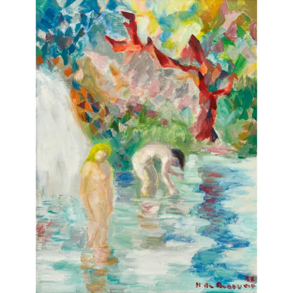 Hélène de Beauvoir — "La cascade".