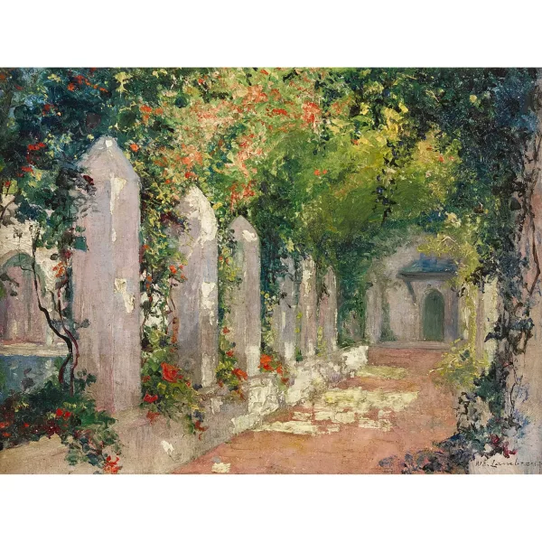 Adolphe William Lambrecht — La tonnelle.